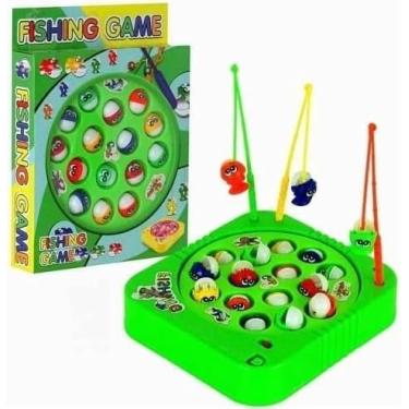 Imagem de Brinquedo Jogo Pega Peixe Pesca Maluca Pescaria Infantil Criança Adulto Diversão MIURI