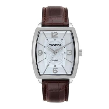 Imagem de Relógio MONDAINE masculino analógico couro marrom 83506G0MVNH1