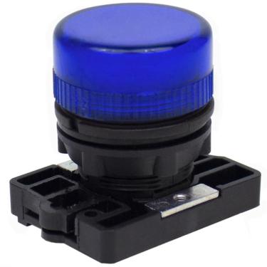 Imagem de Sinalizador Luminoso Azul - Sllsl4 - Steck Sinalizador Luminoso Azul S-lsl4- Sllsl4 Steck