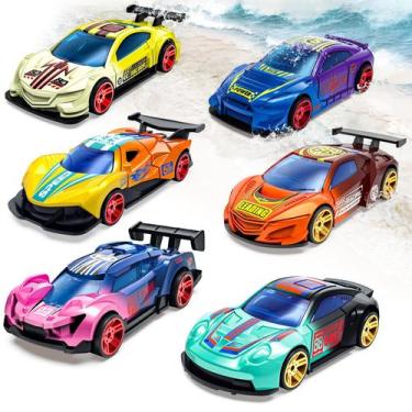 Imagem de Brinquedos de banho Color Changing Cars para crianças de 4 a 8 anos co