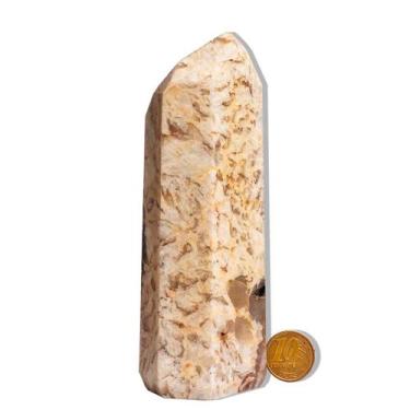 Imagem de Ponta Turmalina no Feldspato Natural 13-14cm 300-500g Tipo B - Cristai