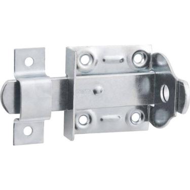 Imagem de Fecho Chato Porta Cadeado 3 Aço Carbono Zincado Cartela 1 P