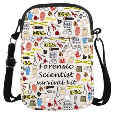 Imagem de GJTIM Presente de cientista forense para investigador de cientistas forenses, presente para criminologista, kit de sobrevivência de cientista forense (CR de cientista forense)