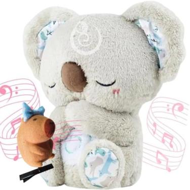 Imagem de Coala Eletrônico que Respira e Ronrona – Pelúcia com Movimento, Som, LED e Capivarinha
