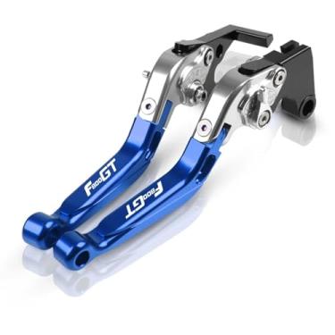 Imagem de GRJQRKHZ Alavanca de freio de motocicleta para B&MW F800GT 2013-2016 Acessórios de motocicleta Alavancas de embreagem de freio alavanca extensível ajustável