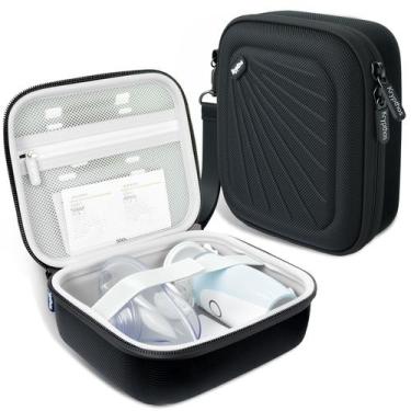 Imagem de Estojo de transporte Krypthos para nebulizador inalador portátil compa