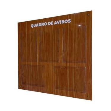 Imagem de Quadro Aviso Gestão Á Vista Painel Organização Mural Recados Lembretes