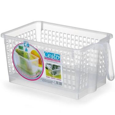 Imagem de Cesto Telado Com Alça Multiuso - 1524 - Arthi Cesto Telado Com Alça - 1524 - Arthi