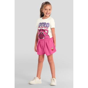 Imagem de Conjunto infantil menina do Lotso brilhante Brandili