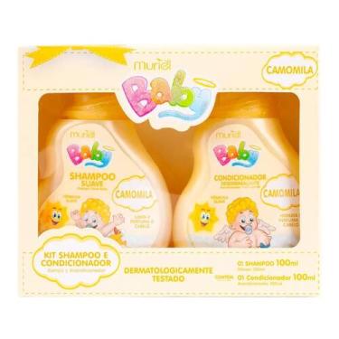 Imagem de Muriel baby kit shampoo+condicionador camomila 100 ml