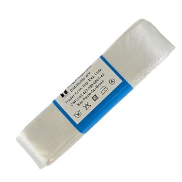 Imagem de TRADER, Fita De Cetim Trader 22mm N°5 Com 10 Metros, Branco