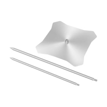 Imagem de MotiveTech Suporte para churrasqueira vertical, suporte para assar frango, grelha para grelhar frangos inteiros e salsichas