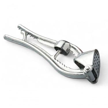 Imagem de Espremedor De Alho Cozinha 5 Em 1 Em Aluminio Fundido Manual