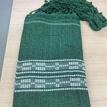 Imagem de Rede de Dormir Casal Algodão Reforçada 3,35 m para Varanda e Jardim(Verde)