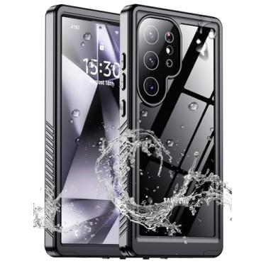 Imagem de xiwxi Capa à prova d'água para Samsung Galaxy S24 Ultra, [capa subaquática IPX8] [corpo inteiro à prova de choque e militar à prova de quedas] Protetor de tela integrado de qualidade de som