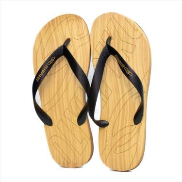 Imagem de Chinelo Olympikus Livre Masculino, 44, Marrom
