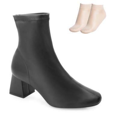 Imagem de Bota Cano Curto Bebecê e Meia BC25-T44142