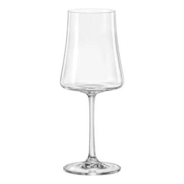 Imagem de Taça de Cristal Bohemia XTRA NDI 360ml  Para Vinho, Design Elegante e 