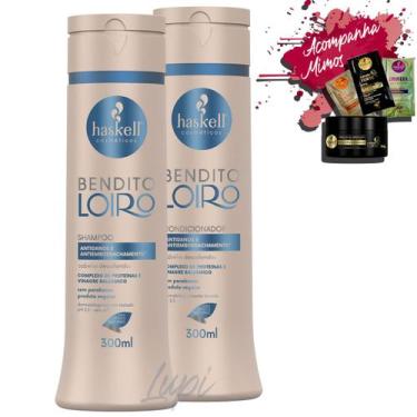Imagem de Kit Haskell Bendito Loiro Shampoo Condicionador 300ml