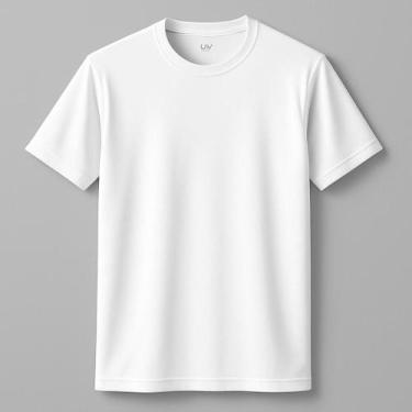 Imagem de Camisa Térmica Proteção Uv 50+ Segunda Pele Manga Curta Blusa Malha Fr