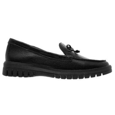 Imagem de Mocassim Feminino Usaflex AJ0701001 Preto-Feminino