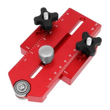 Imagem de Guia de gabarito de serra de mesa Thin Rip Jig para fazer cortes repetitivos de tiras estreitas, guia de gabarito de madeira de liga de alumínio para serras de fita, serras de mesa e roteadores