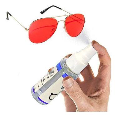 Imagem de Kit 100 Sprays Limpa-Lentes 25Ml + 100 Toalhas De Microfibra