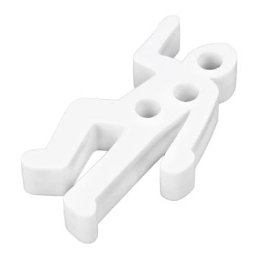 Imagem de Suporte de Caneta de Mesa, Porta-canetas de Cena de Crime, Porta-lápis Engraçado, Decorações de Escritório, Presentes Engraçados de Natal, Acessórios de Mesa de Escritório (Branco)