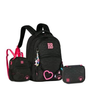 Imagem de Kit Mochila de Costas Rebecca Bonbon Juvenil Meninas Original 2026 - C