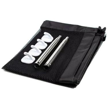 Imagem de Cerca para cachorros 122x78cm tela divisória de segurança para portas e corredores