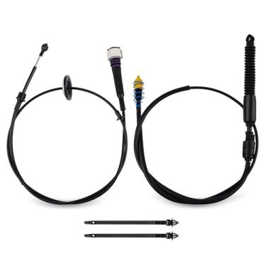 Imagem de 12477640 Cabo de câmbio de transmissão automática compatível com Chevy Silverado GMC Sierra 1500 2500 3500 Classic 1999-2007 Substituição para 12477640 905-144