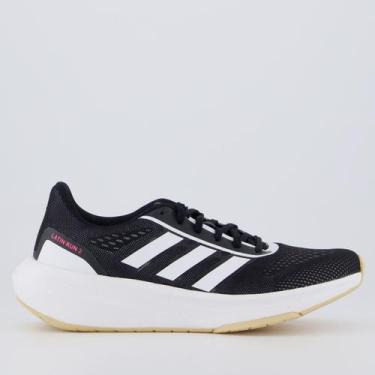 Imagem de Tênis Adidas Latin Run 2.0 Feminino Preto e Branco, 35