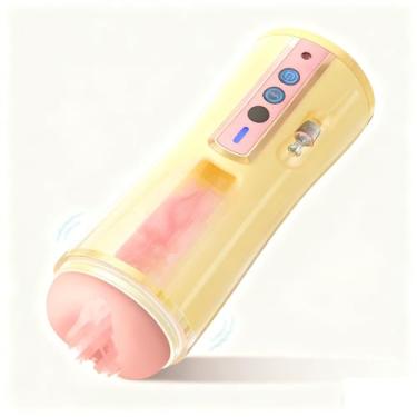 Imagem de Male Masturbator,Realistic Pocket Pussy Vagina Textured Lifelike Soft and Fleshy Texture,Penis Training Masturbators Sex Machine Toy for Men Z/Y2 (6XL)