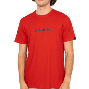 Imagem de Camiseta Quiksilver Omni Font SM26 Masculina-Masculino