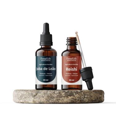 Imagem de Kit Extrato Líquido Juba de Leão + Reishi 30 ml | Fungi Life-Unissex