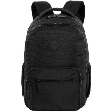 Imagem de Mochila Sestini 2 Compartimentos College Crinkle 3 Preto-Unissex