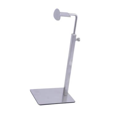 Imagem de Ｂｅｓｇａ Suporte para Bolsas com Altura Ajustável, Design Estético em Formato de D, Multifuncional, com Gancho Único para Balcão de Loja, Barra Redonda