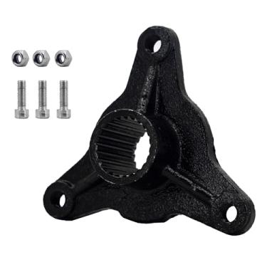 Imagem de Substituição do cubo do eixo da roda traseira de 23 dentes para quadriciclo 10cc 125cc, ATV, Buggy, Go Kart, Trike, Dirt Bike (preto)