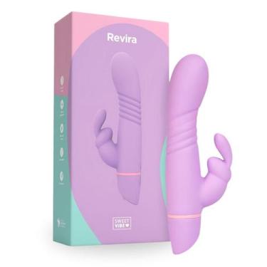 Imagem de Vibrador Sweet Vibe Revira 2 Motores 5 Intensidades em Silicone Recarr