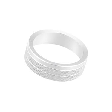 Imagem de Hihaha Acabamento da tampa do puxador de terreno do carro SUV 4WD para Jeep Cherokee 2014-2021 para Jeep Compass 2017-2021 para Jeep Renegade 2015-2021 Material durável em tom prateado