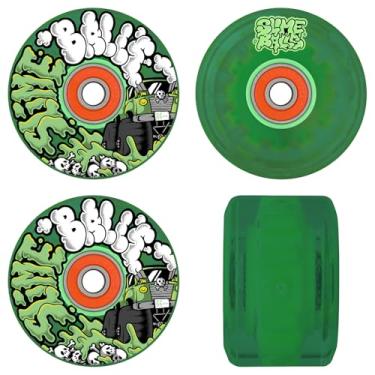 Imagem de Acelerador de 66 mm 78a Slime Balls Light Ups Rodas de Skate