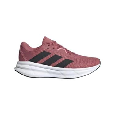 Imagem de adidas Tênis de corrida feminino Galaxy 7, Preloved Crimson/preto/semi rosa Spark, 38