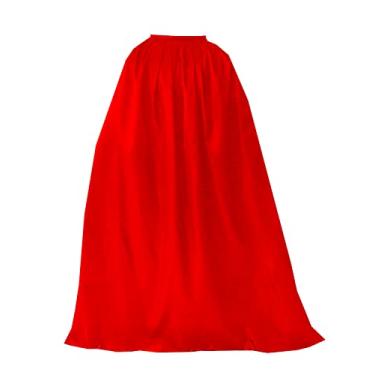 Imagem de Fantasia de fantasia de cosplay de luxo para adultos de Halloween, Vermelho, G