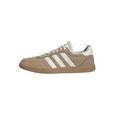 Imagem de adidas Tênis feminino Breaknet Sleek, Arenito quente/branco/chiclete, 41