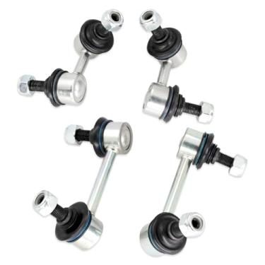 Imagem de Kit de ligação de barra oscilante estabilizadora dianteira e traseira, compatível com Honda CR-V 2002 2003 2004 2005 2006, número de substituição K90454, K90455, K80369, K80370