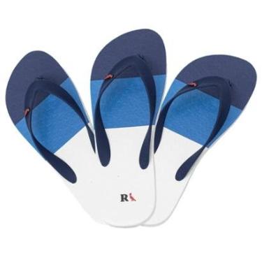 Imagem de Kit 3 Chinelos Reserva RSV Go Trancoso Borracha Confortável Clássico 750040396-Masculino