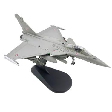 Imagem de LATUROP 1:100 Dassault Rafale C Military Aircraft, Pre-Build Metal Diecast Airplane, Highly Simulation Fighter Jet Model for Home Decor and Gift.