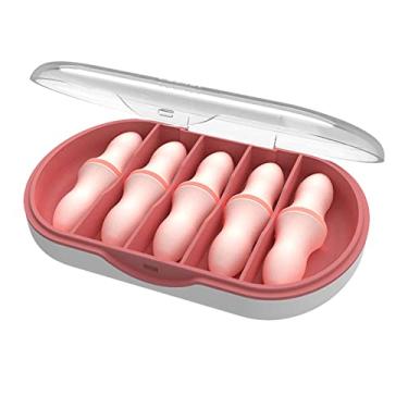 Imagem de 5 Pares de Protetores Auriculares Espuma Ultra Macia Redução Ruído para Dormir Ronco Trabalho Viagem com Caixa Armazenamento