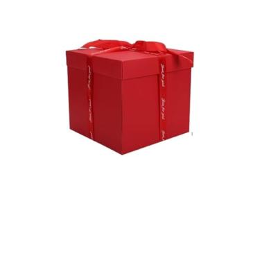 Imagem de Caixa de explosão DIY com voo mágico - presente perfeito para o dia dos namorados e aniversário (vermelho)