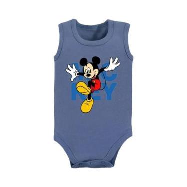 Imagem de Macacão De Verão Estampado Da Minnie Mouse Para Bebês Meninos E Menina